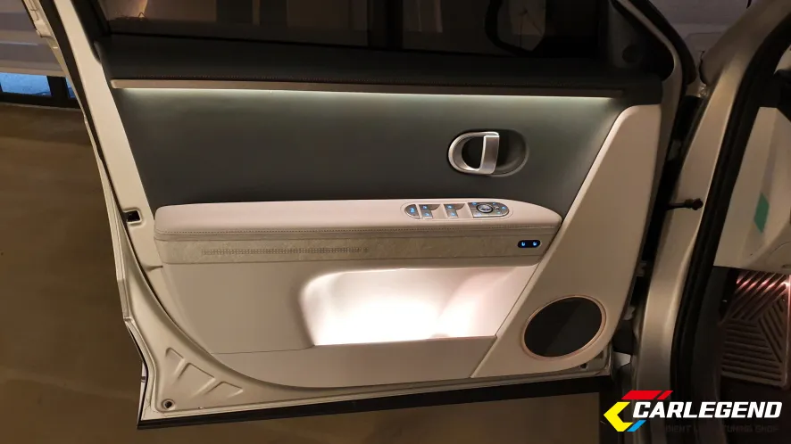 Hyundai IONIQ 5 ambient lighting - Hyundai IONIQ 5 Ambient Lighting Review: Custom Install Cost photo 4