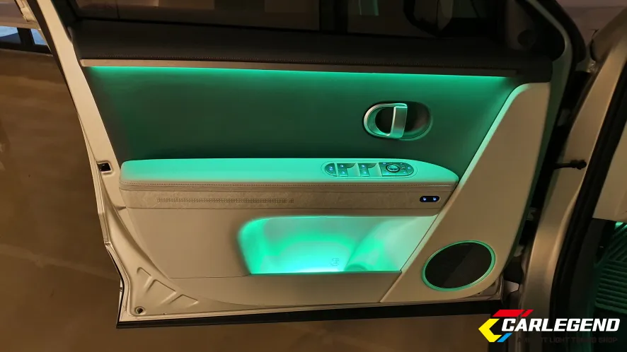 Hyundai IONIQ 5 ambient lighting - Hyundai IONIQ 5 Ambient Lighting Review: Custom Install Cost photo 5
