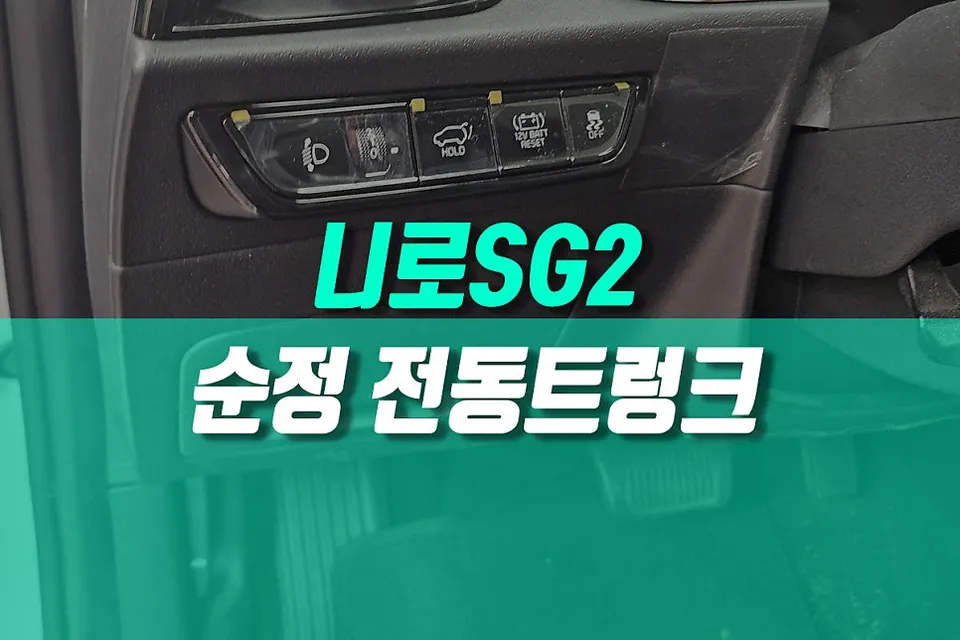Kia Niro SG2 oem options review