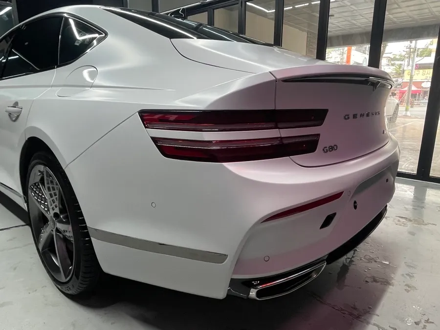 Genesis G80 ppf - Genesis G80 PPF Review: Front Package & Rear Bumper Protection photo 4