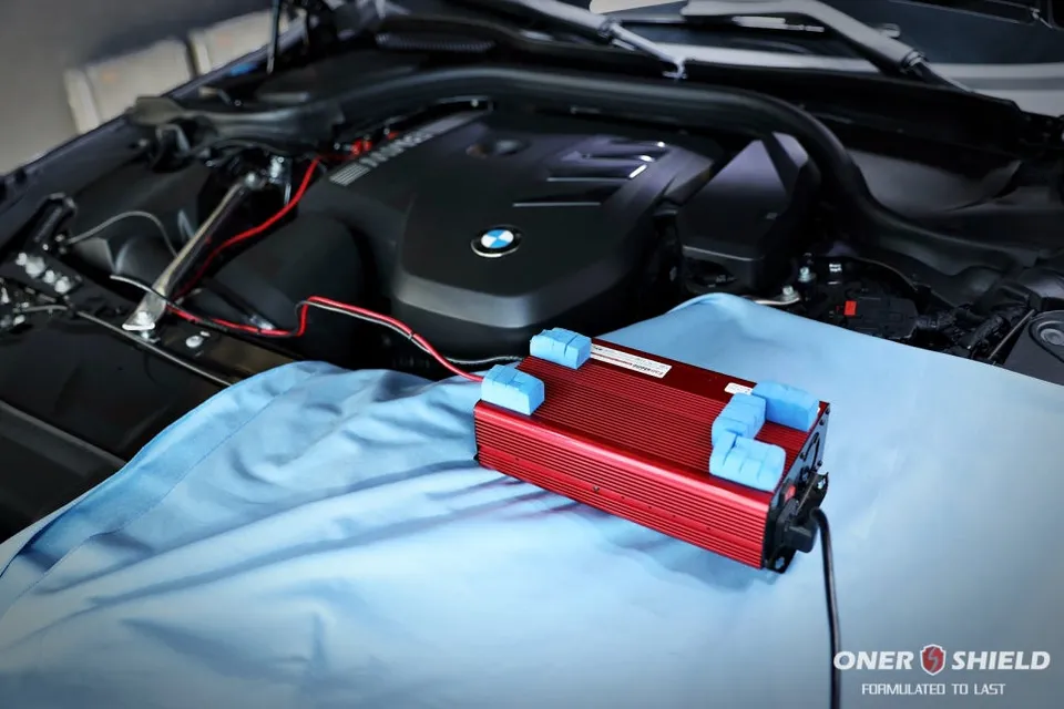 BMW 5 Series G60 カーフィルム施工事例|費用目安と仕上がり 施工写真 2-1