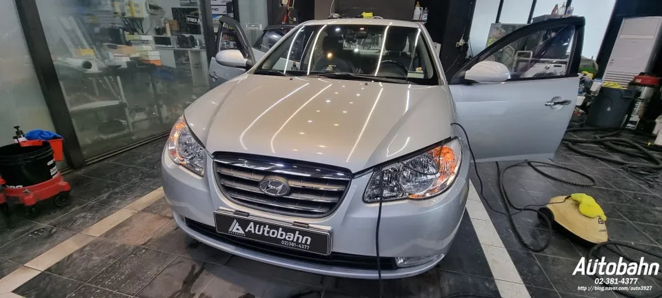 Hyundai Elantraのカーフィルム施工事例｜費用目安・仕上がり 写真