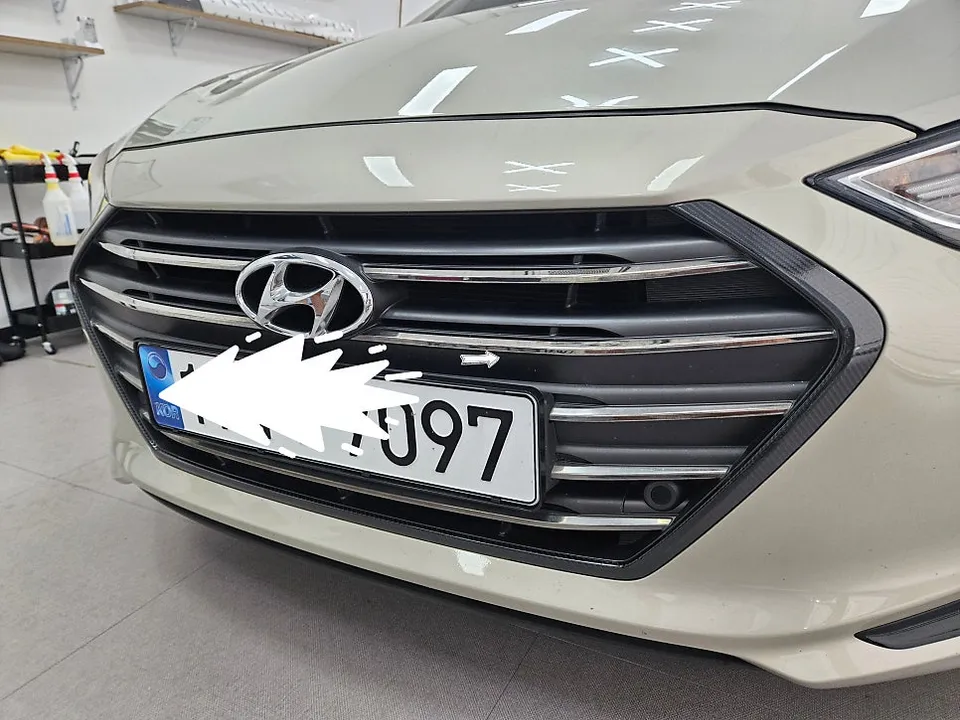 Hyundai ElantraのPPF施工事例｜費用目安・仕上がり 施工写真 3-1