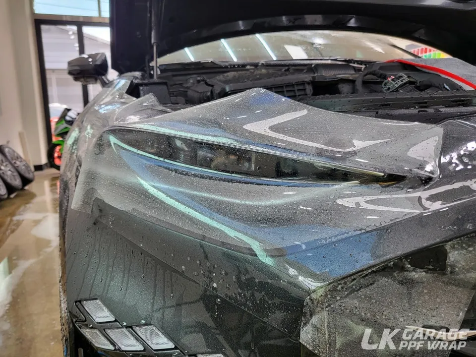 Kia K8 PPF施工事例|費用目安と仕上がり 施工写真 1-2