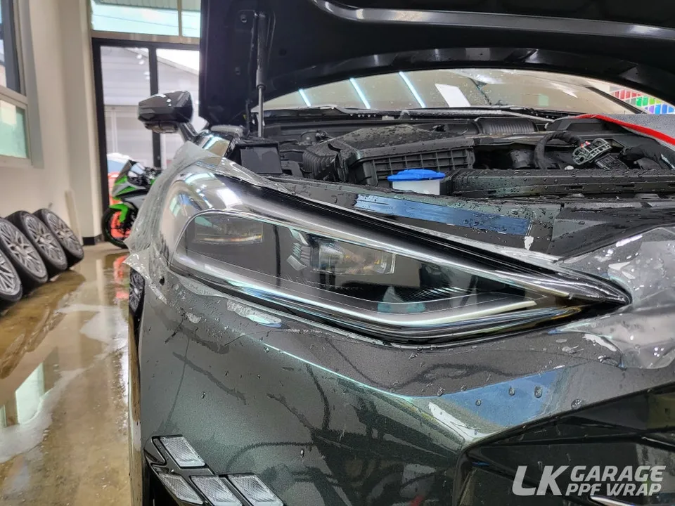 Kia K8 PPF施工事例|費用目安と仕上がり 施工写真 2-2