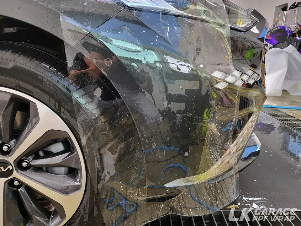 Kia K8 PPF施工事例|費用目安と仕上がり 施工写真 3-2