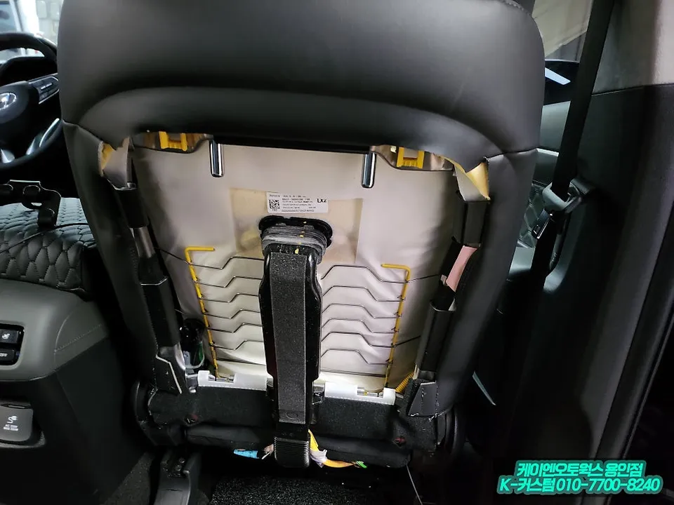 Hyundai PalisadeのAndroid Auto・CarPlay取付事例 施工写真 2-2