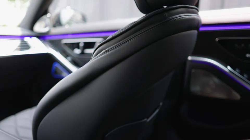Mercedes-Benz S-Class W223 interior customization - Mercedes-Benz S-Class W223 Piano Trim Upgrade Review photo 3