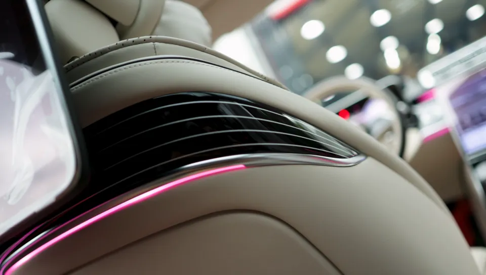 Mercedes-Benz S-Class W223 interior customization - Mercedes-Benz S-Class W223 Piano Trim Upgrade Review photo 4