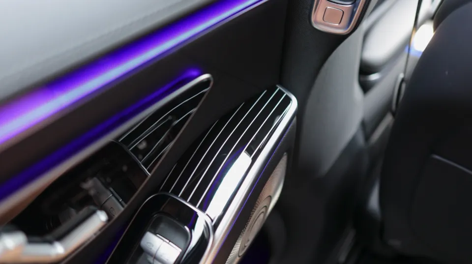 Mercedes-Benz S-Class W223 interior customization - Mercedes-Benz S-Class W223 Piano Trim Upgrade Review photo 5