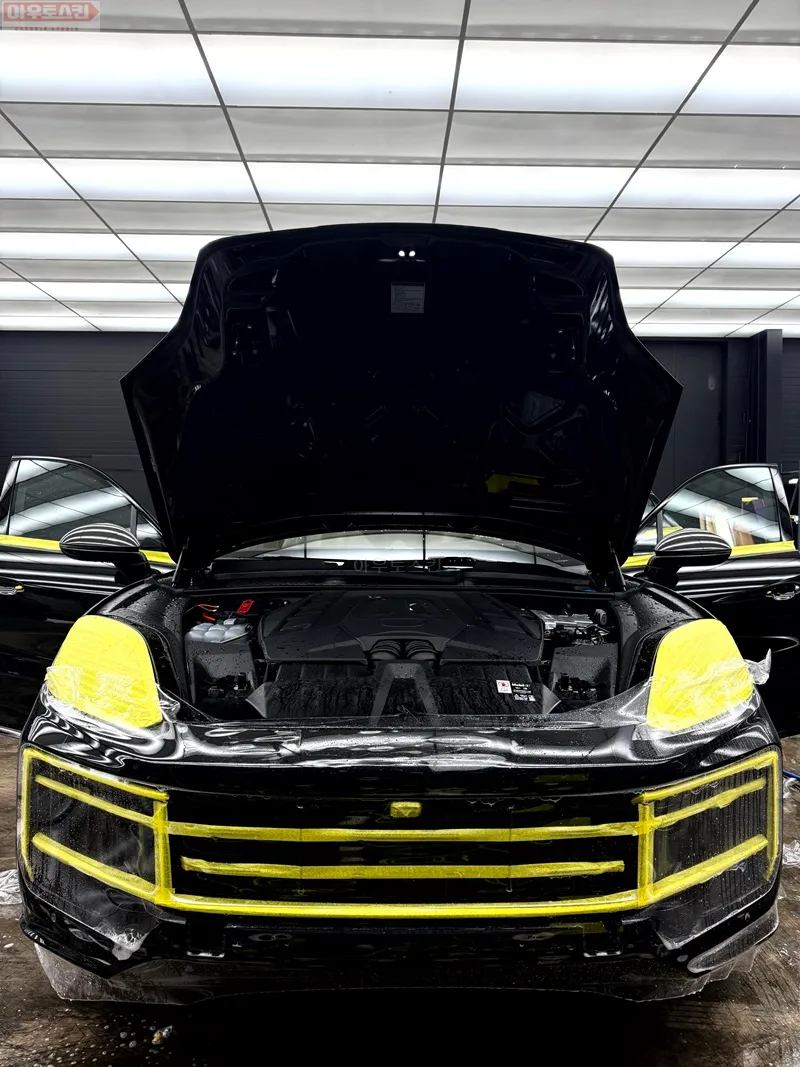 Porsche Cayenne PPF施工事例|費用目安・仕上がり 施工写真 3-1