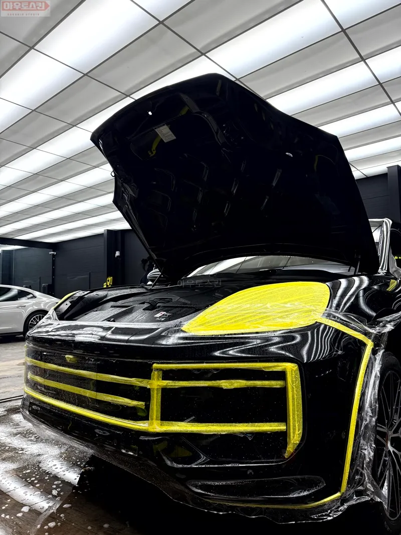 Porsche Cayenne PPF施工事例|費用目安・仕上がり 施工写真 1-2