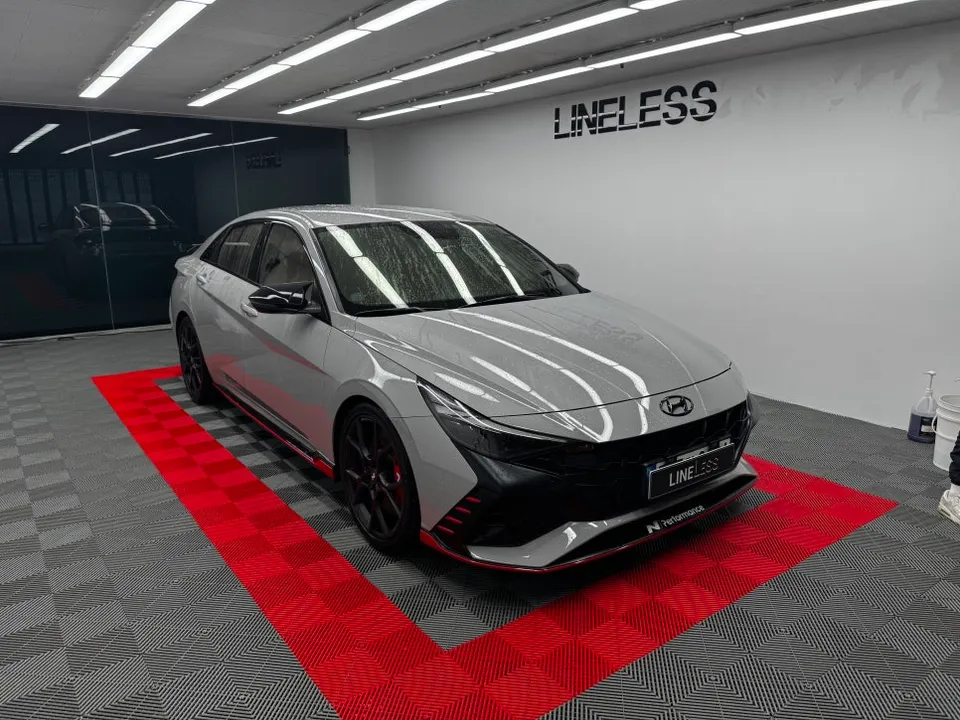 Hyundai Elantra N PPF施工事例|費用目安・仕上がり 施工写真 1-1