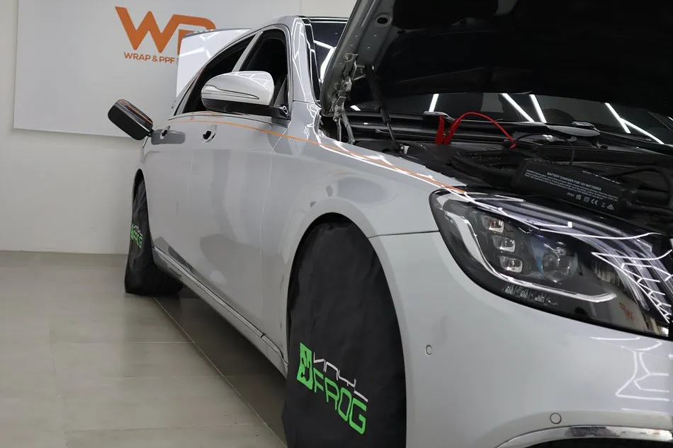 Mercedes-Benz S-Class vinyl wrap review