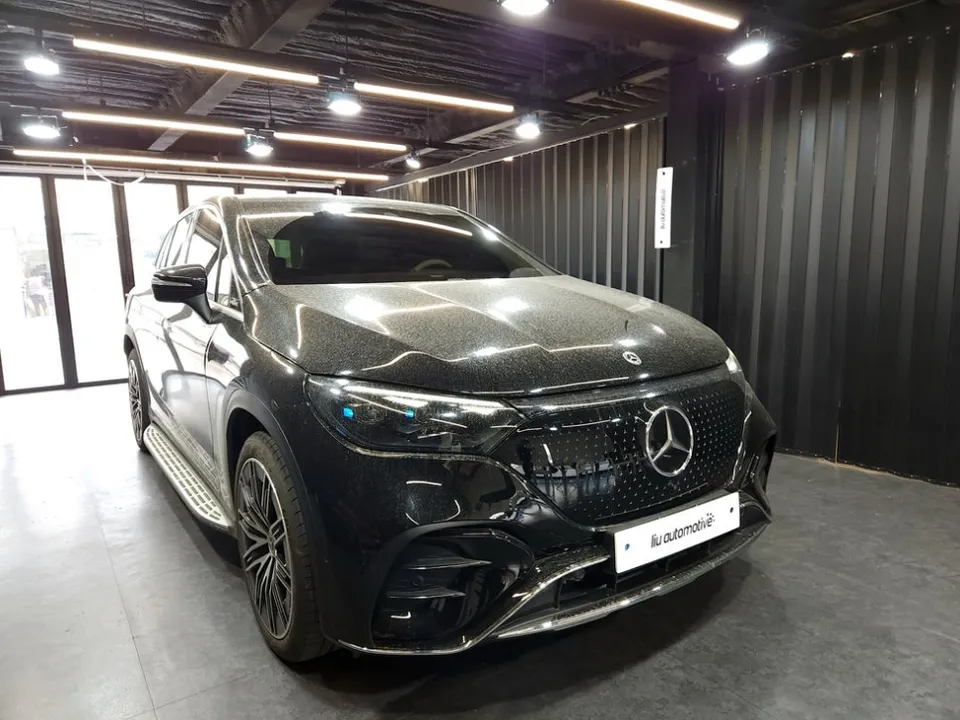 Mercedes-Benz EQE SUV body kit - Mercedes-Benz EQE SUV Grille Tuning Review — AMG Style photo 4