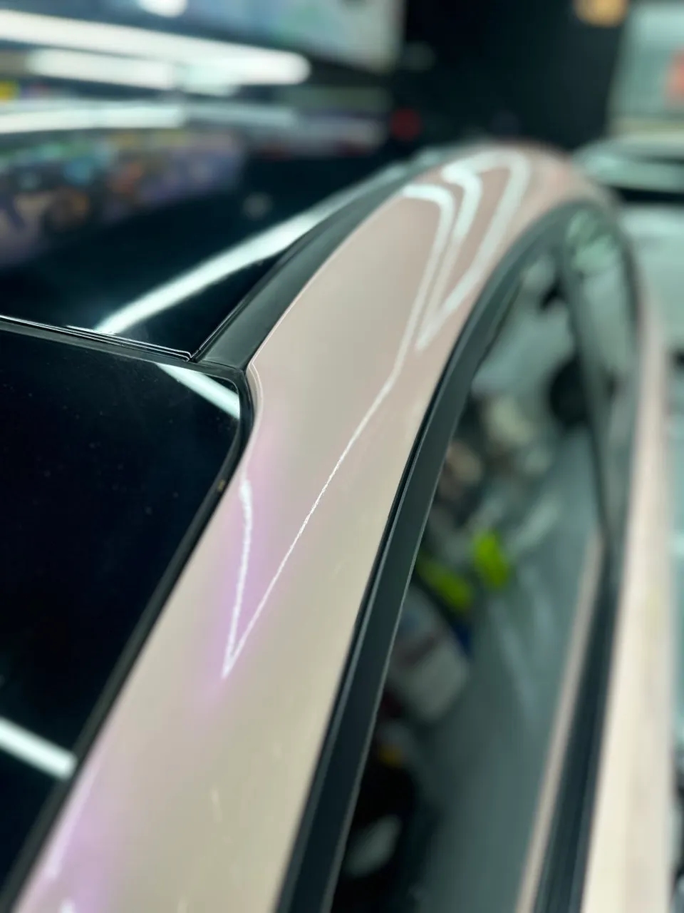 Hyundai ElantraのPPF施工事例 施工写真 1-2