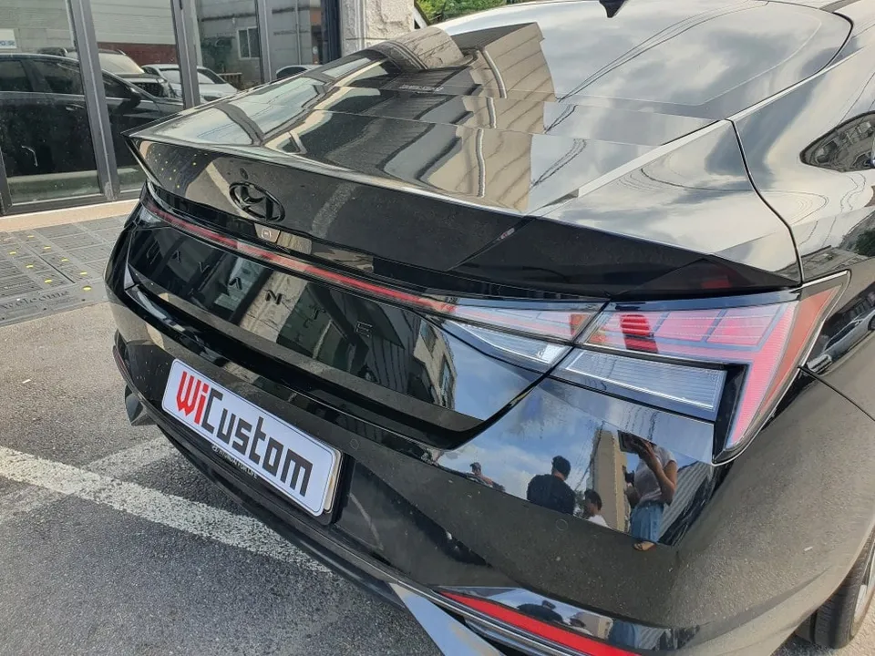 Hyundai Elantra vinyl wrap - Hyundai Elantra CN7 Vinyl Wrap Review — Color Change photo 5