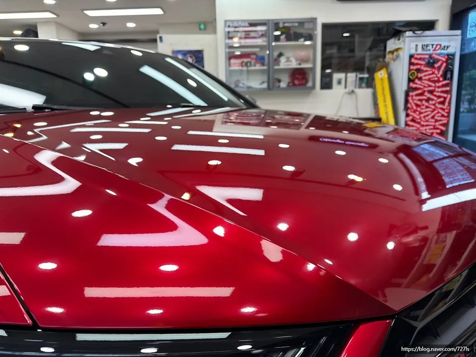 Audi A6のPPF施工事例｜イノテック製フィルムの仕上がり 施工写真 1-3