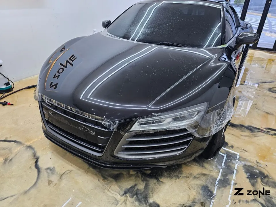 Audi R8のPPF施工事例|費用目安と仕上がり 施工写真 2-2