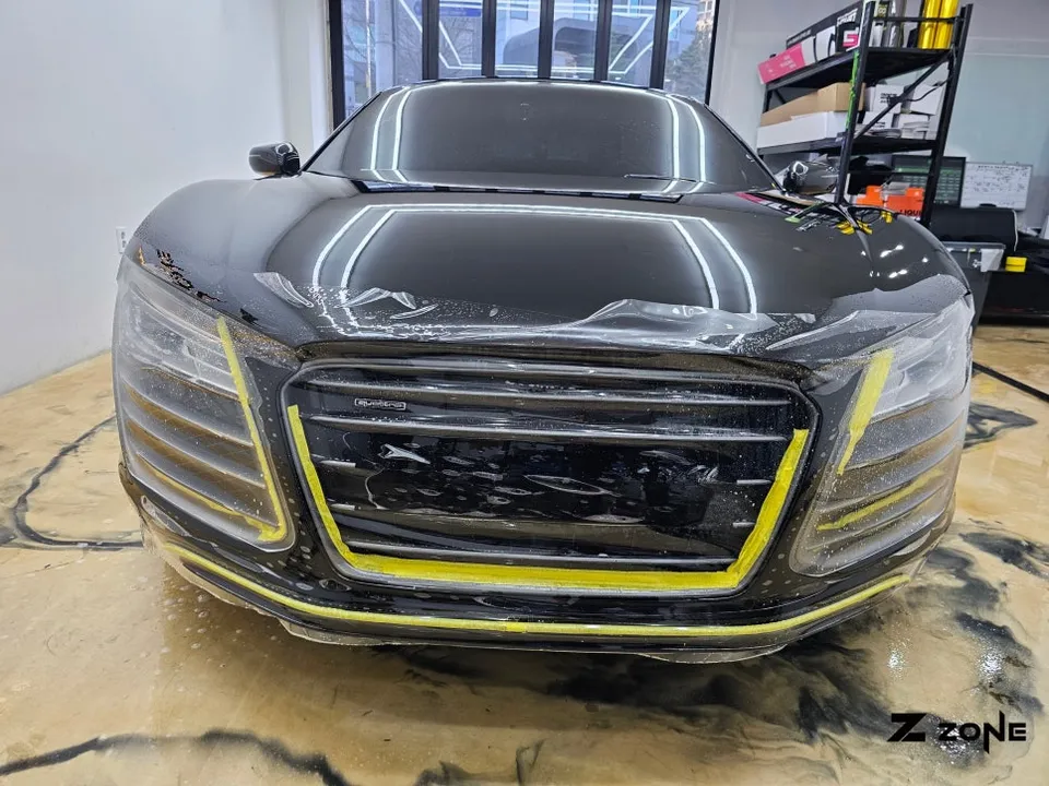 Audi R8のPPF施工事例|費用目安と仕上がり 施工写真 3-2