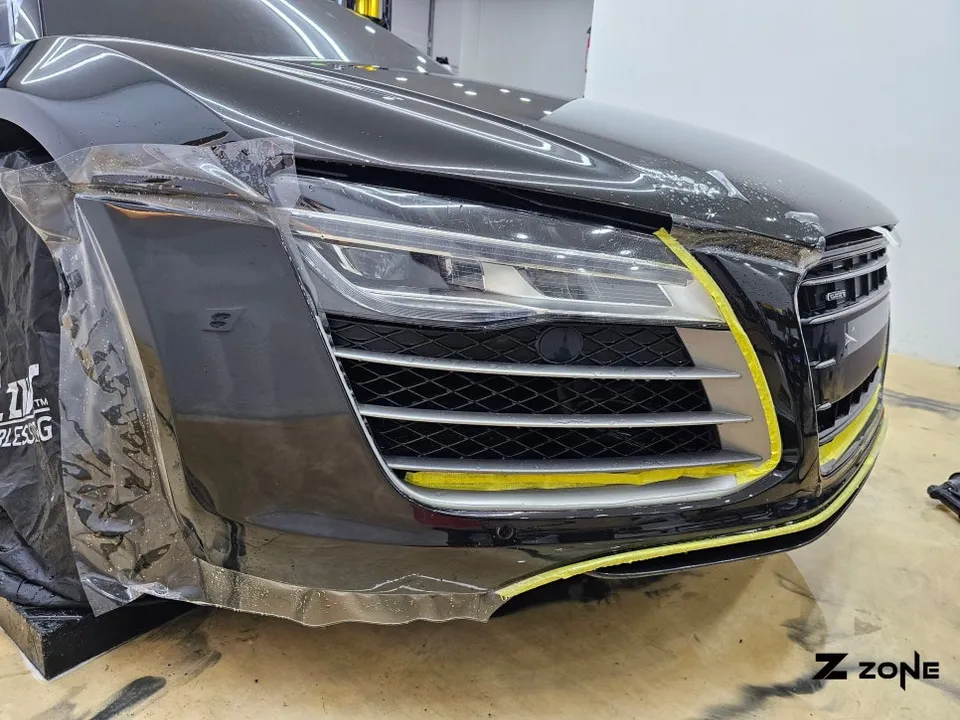 Audi R8のPPF施工事例|費用目安と仕上がり 施工写真 2-3
