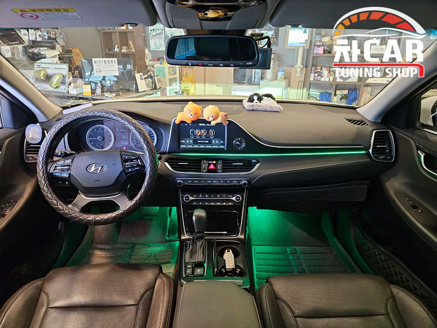 Hyundai Grandeur IG ambient lighting - Hyundai Grandeur IG Ambient Lighting Review — Enhanced Interior M photo 4
