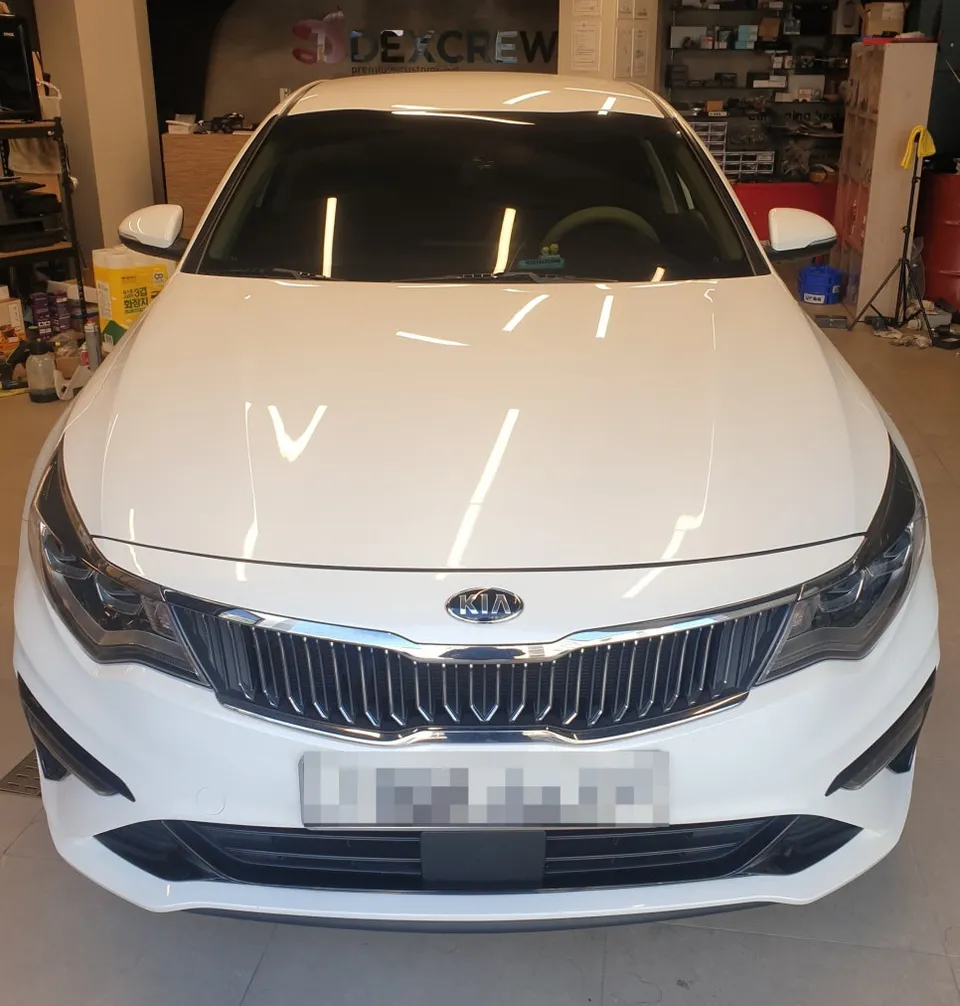 Kia K5 body kit installation result