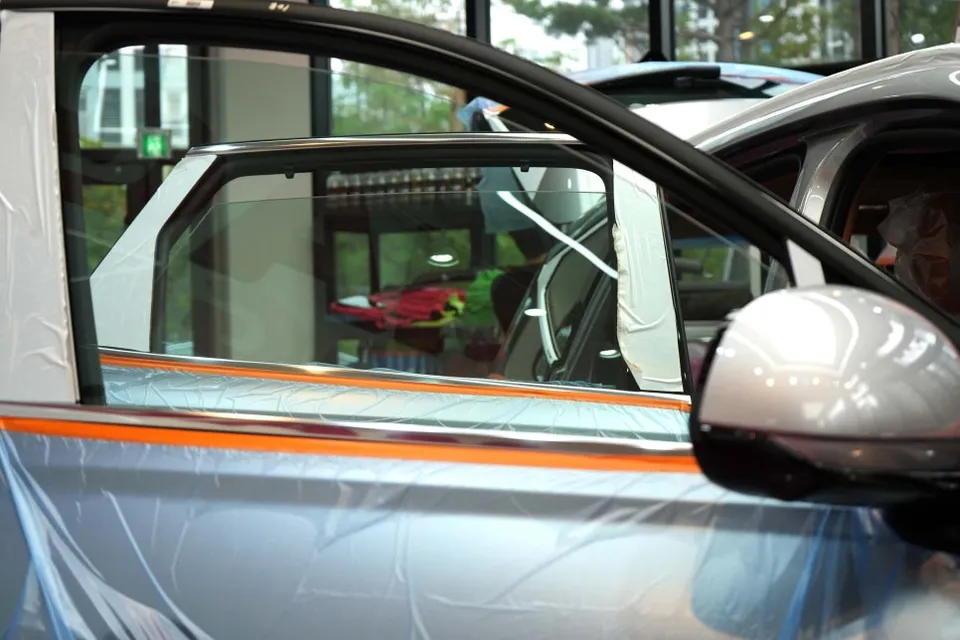 Genesis GV80 カーフィルム施工事例|費用目安・仕上がり 施工写真 2-2