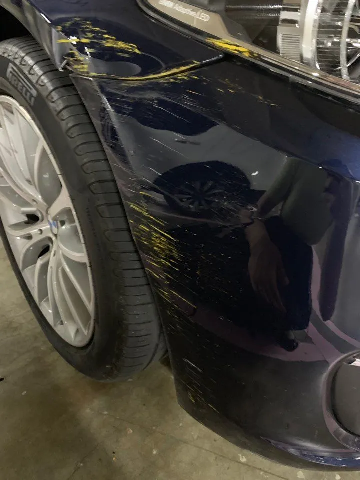 BMW 520d body repair review