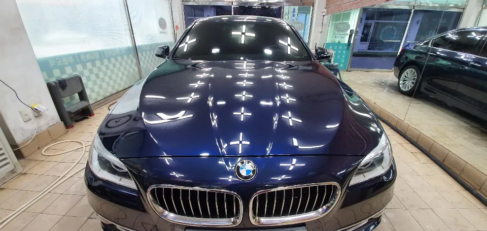 BMW 520d Bumper Painting Review: 50% Cost Savings with Spot Repai photo 4