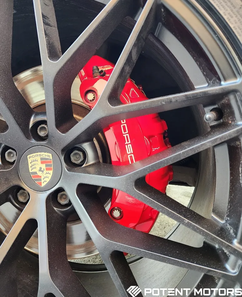 Porsche Macanのホイールリペア・塗装事例 施工写真 1-3