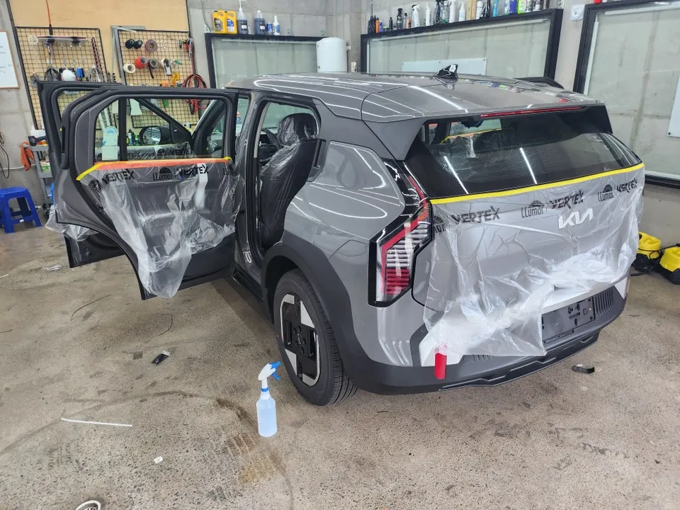 Kia EV6のPPF施工事例|費用目安と仕上がり 施工写真 4-1