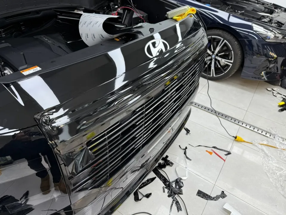 Hyundai Palisade LX3のカーラッピング事例|費用目安・仕上がり 施工写真 1-3