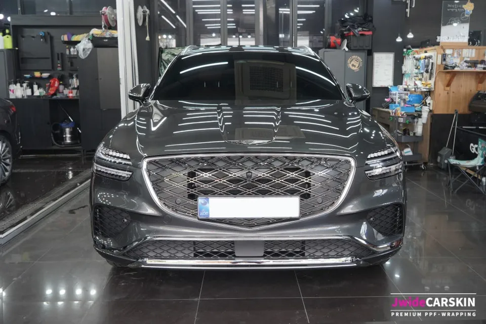 Genesis GV70 PPF施工事例|費用目安と仕上がり 施工写真 1-1