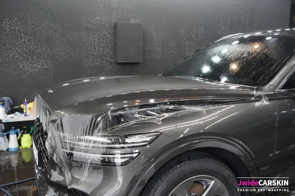 Genesis GV70 PPF施工事例|費用目安と仕上がり 施工写真 3-3