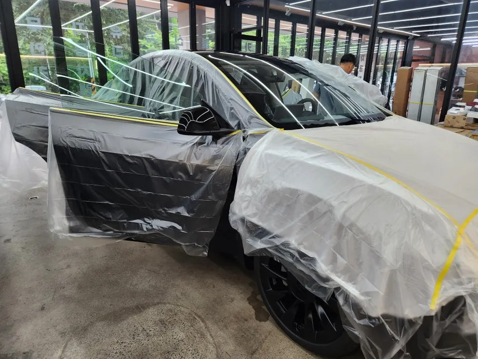 Tesla Model Y PPF施工事例|費用目安と仕上がり 施工写真 2-2