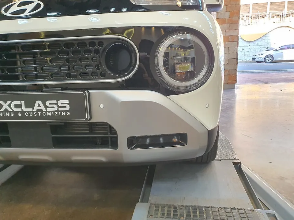 Hyundai Casper oem options - Hyundai Casper Front Parking Sensor Installation Review photo 6