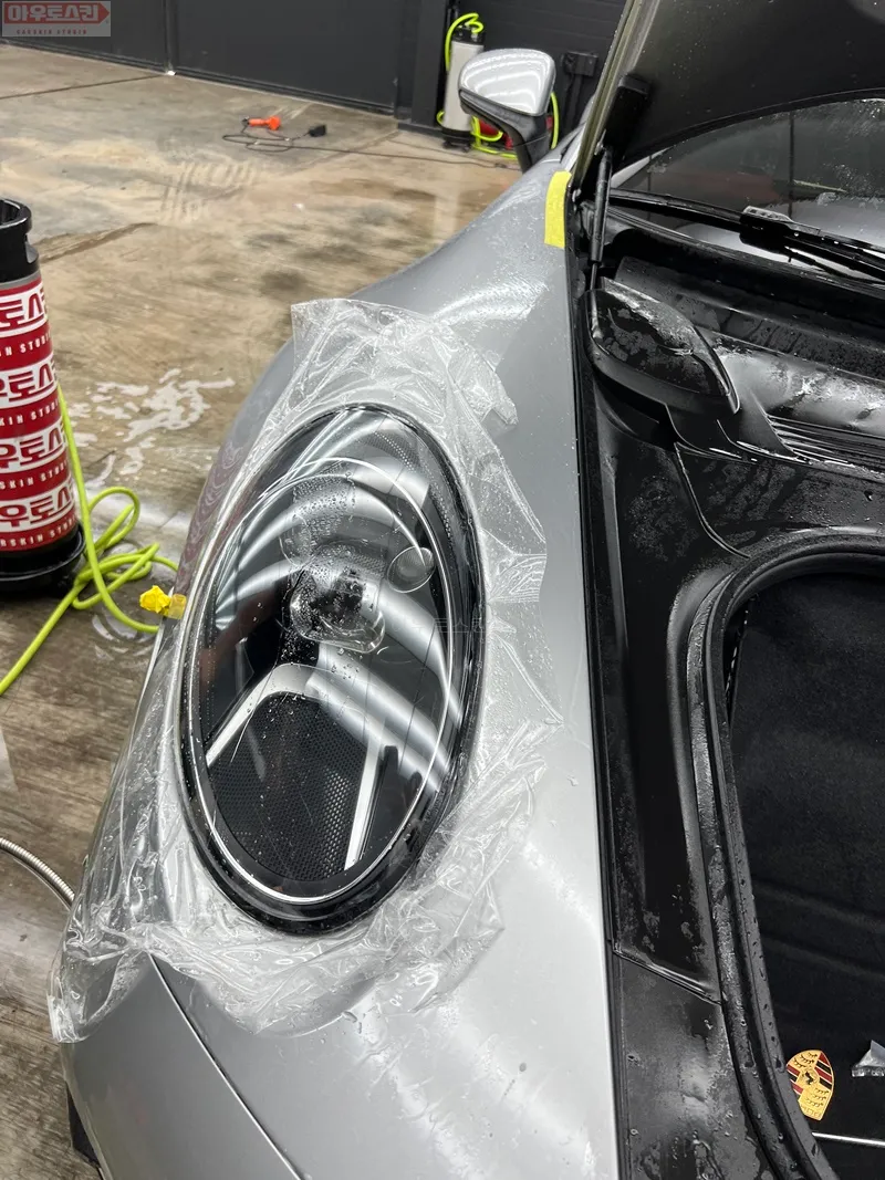 Porsche 911 PPF施工事例|費用目安と仕上がり 施工写真 2-1