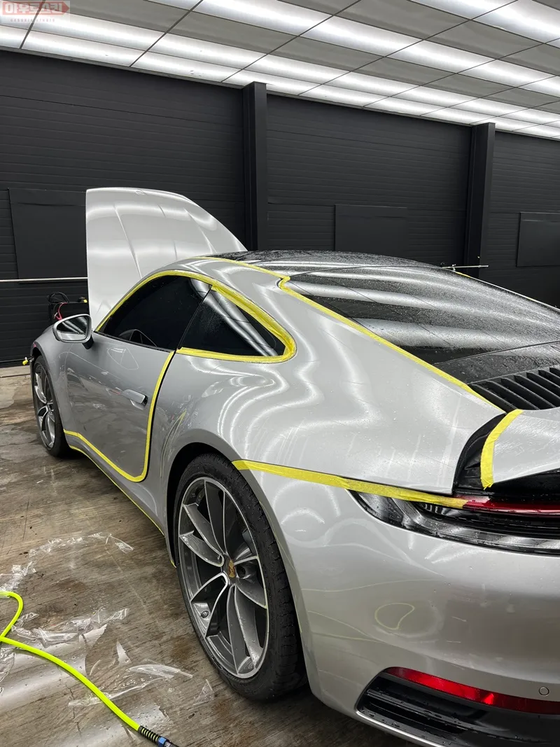 Porsche 911 PPF施工事例|費用目安と仕上がり 施工写真 2-2