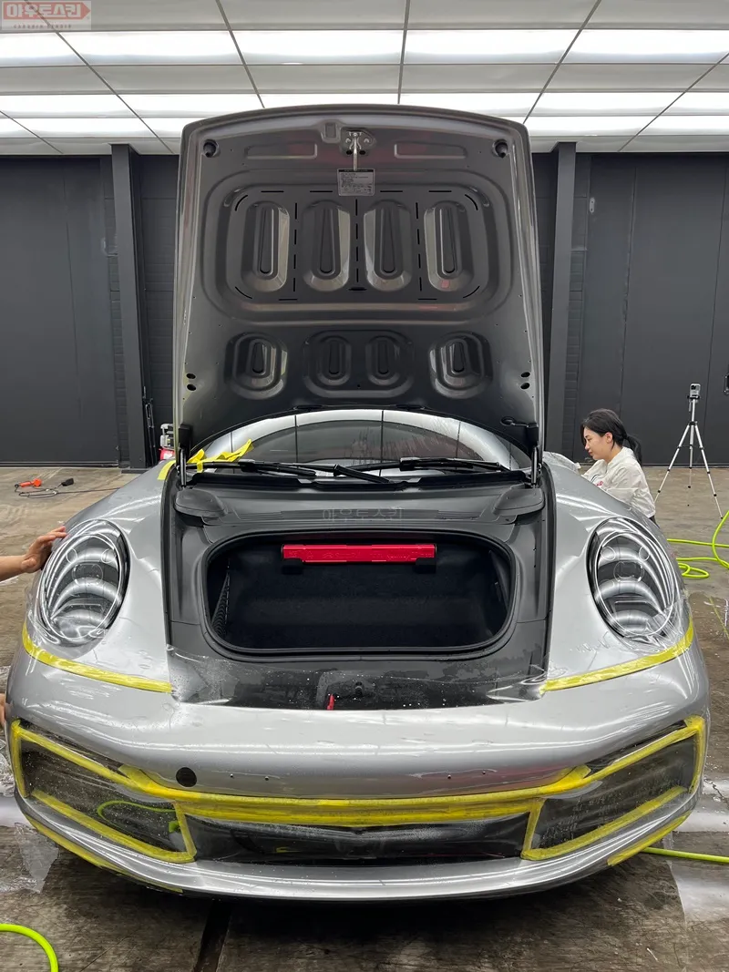 Porsche 911 PPF施工事例|費用目安と仕上がり 施工写真 3-2