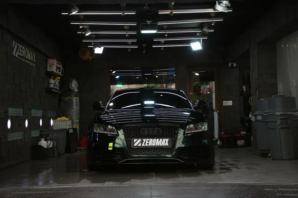 Audi A5 Vinyl Wrap Review: Gloss Green Black Silk Upgrade photo 2