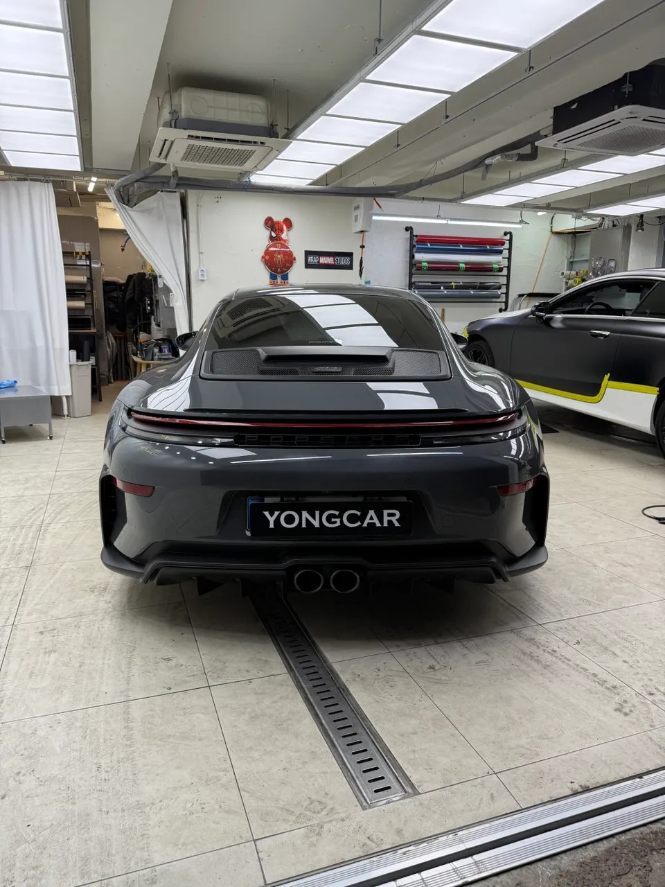 ポルシェ911 GT3のPPF施工事例｜STEKダイノシールド 施工写真 3-1