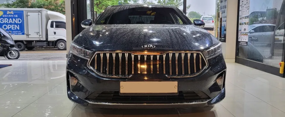 Kia K7 surround view camera installation result