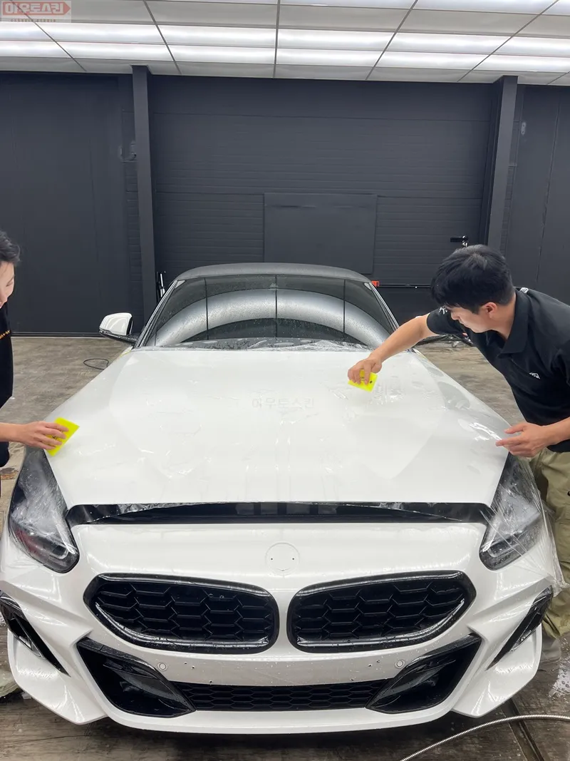 BMW Z4の無光PPF施工事例｜費用目安・仕上がり 施工写真 3-1