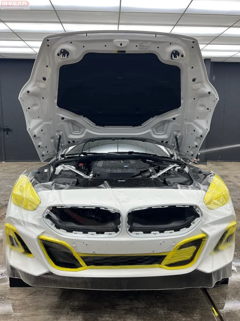 BMW Z4の無光PPF施工事例｜費用目安・仕上がり 施工写真 1-2