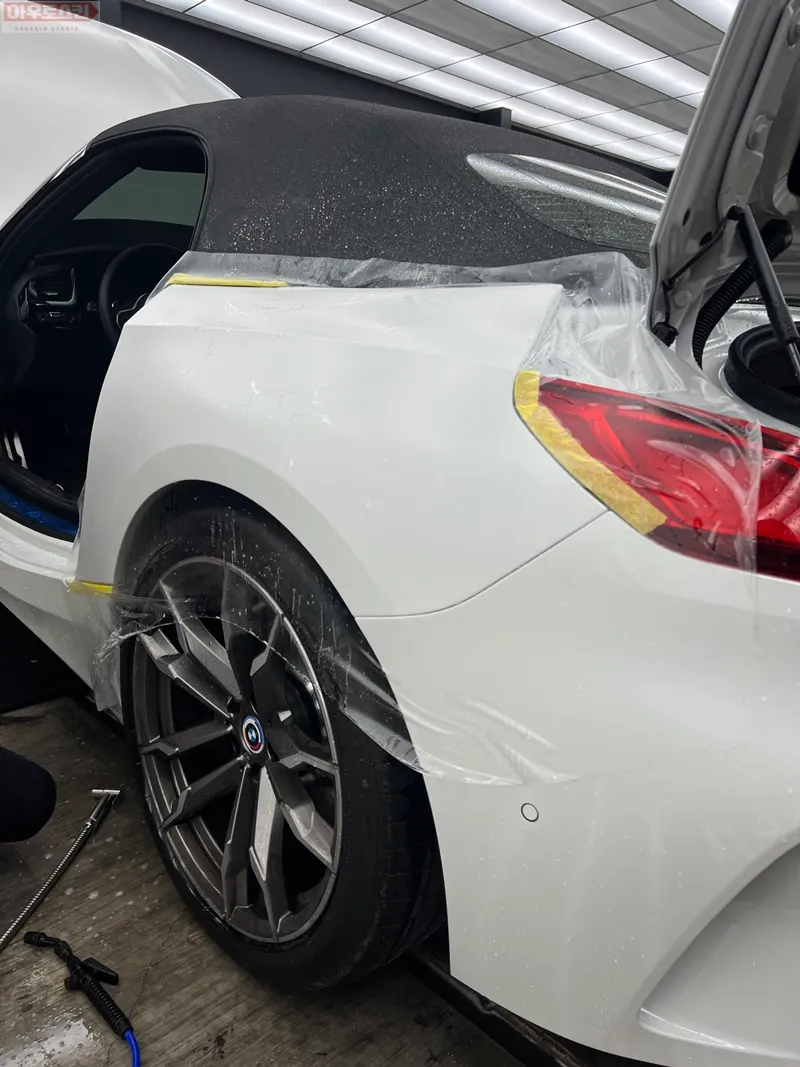 BMW Z4の無光PPF施工事例｜費用目安・仕上がり 施工写真 2-3