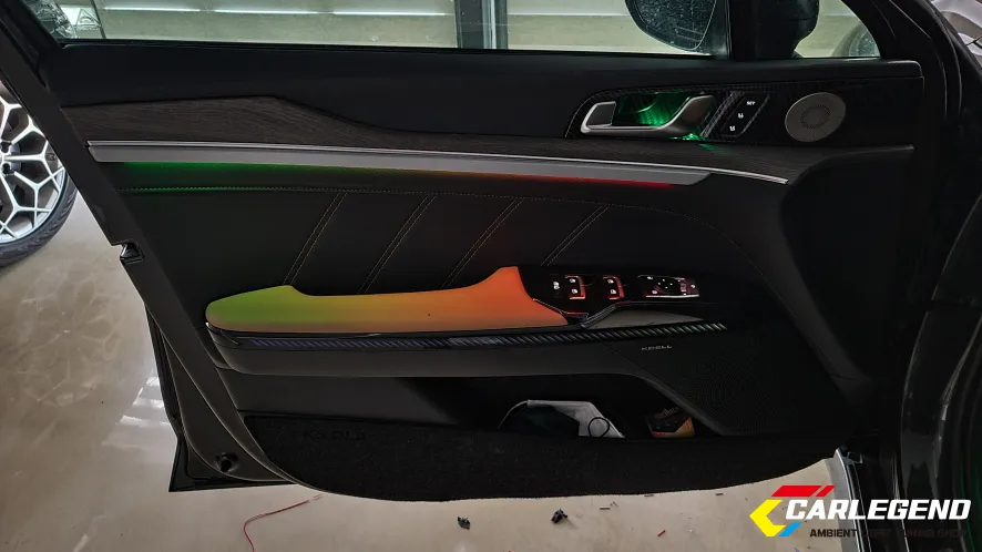 Kia K5 DL3 ambient lighting - Kia K5 DL3 Ambient Lighting Review: Custom Retrofit Cost photo 3