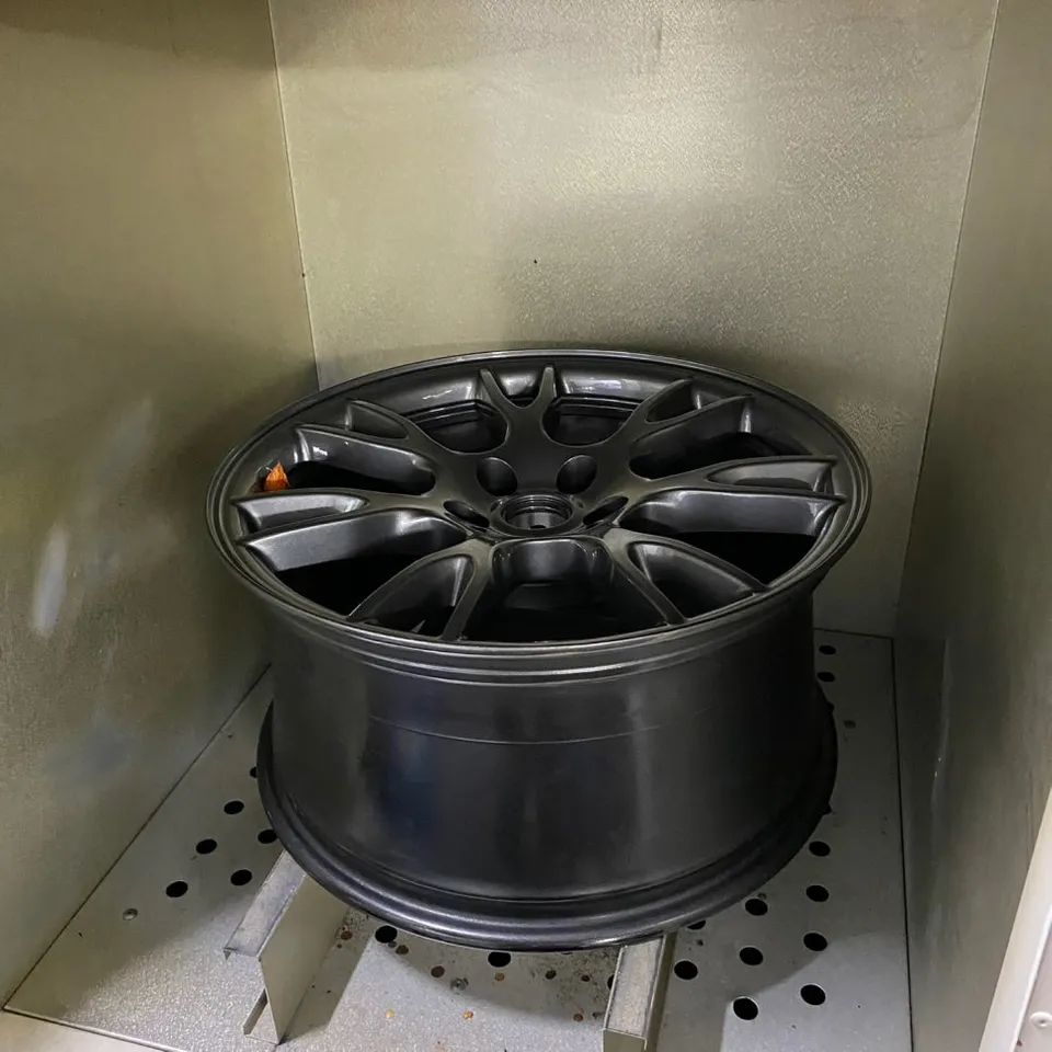 Tesla Model S wheel repair - Tesla Model S Wheel Repair Review: Flawless Matte Finish Match photo 7
