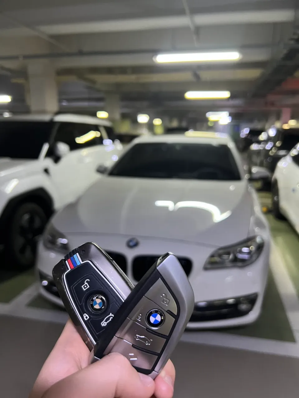 BMW 5 Series oem options installation result