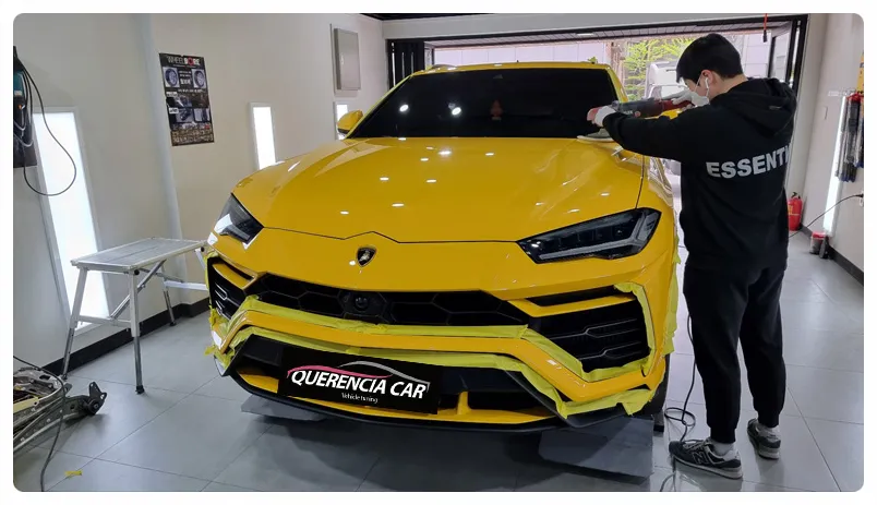 Lamborghini Urusのガラスコーティング事例｜費用目安・仕上がり 施工写真 3-1